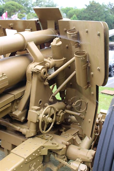 German 88mm Pak43 Anti Tank Gun Memorial Museum Of Omaha Beach By