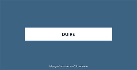 D Finition De Duire Dictionnaire Fran Ais