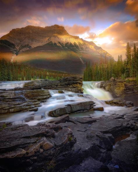 Athabasca Falls Jasper National Park Alberta Canada