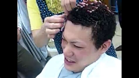 Men Perm Getting A Perm Perm Rods Permed Hairstyles Curly Hair