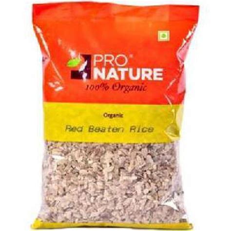 Buy Pro Nature Organic Red Beaten Rice Red Poha Online From Shops Near
