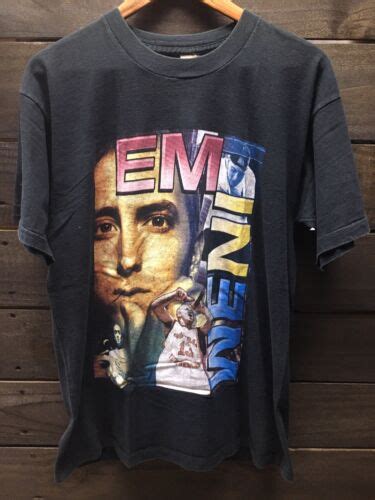 Vintage Rare Eminem The Real Slim Shady Rap Tee Sz X Gem