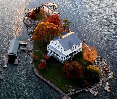 Watch Island St Lawrence Seaway NY Private Island Island House