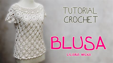 Blusa Crochet Paso A Paso Crochet Sweater Crochet Pattern Blouse