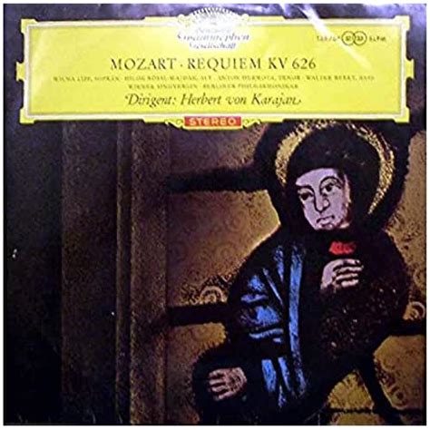 Amazonfr Herbert Von Karajan Mozart Requiem Vinyle Cd And Vinyles