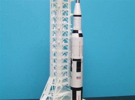 1400 Saturn 1b Milkstool For Apollo Launch Pad Zmw8mh36c By Baztrains