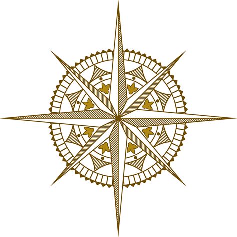 Download Compass North Png Download Compass Rose Map Png Image With No