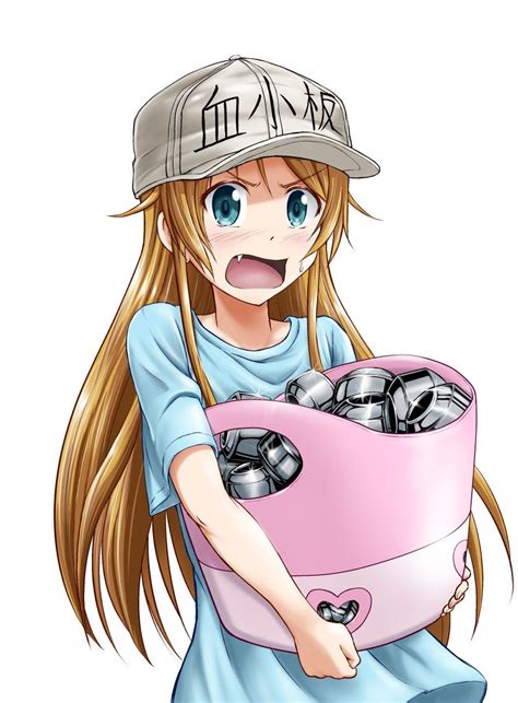 My Little Platelets Cant Be This Cute Oreimo X Cells At Work Awwnime