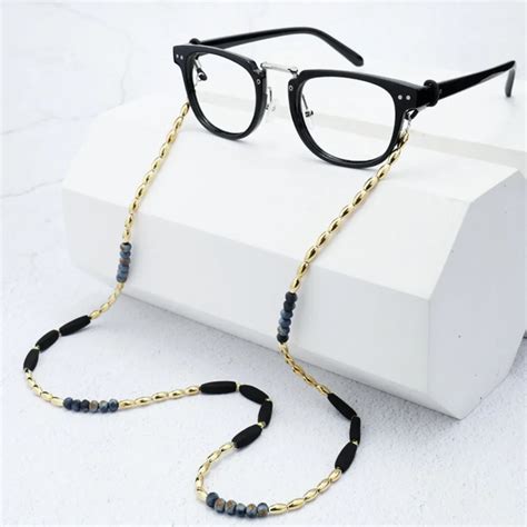 Buy 1 Piece Fashion Beaded Reading Glasses Chains Sunglasses Beads Lanyards