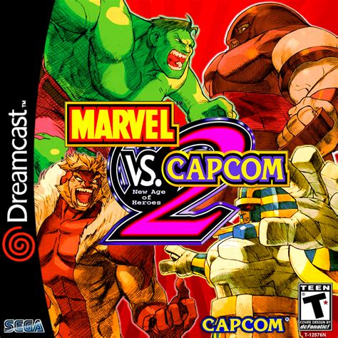 Marvel Vs Capcom 2 Reproduction Sega Dreamcast Game Free Shipping On