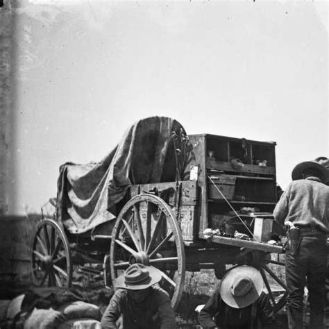 An Old Time Chuck Wagon About 1885 Photographs From The Montana