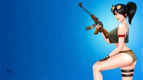 Cute And Sexy Fortnite Background By Korviel 4417