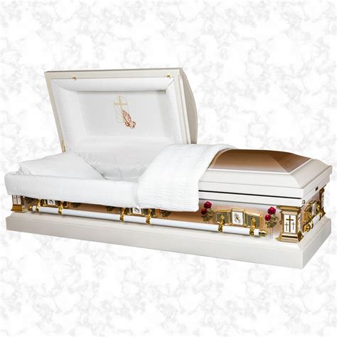 Devotion Gold And Roses Metal American Casket The Funeral Outlet