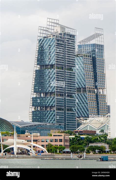 Jw Marriott And South Beach Tower Singapore Stock Photo Alamy