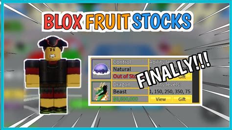 Blox Fruits Stock Youtube Gambaran