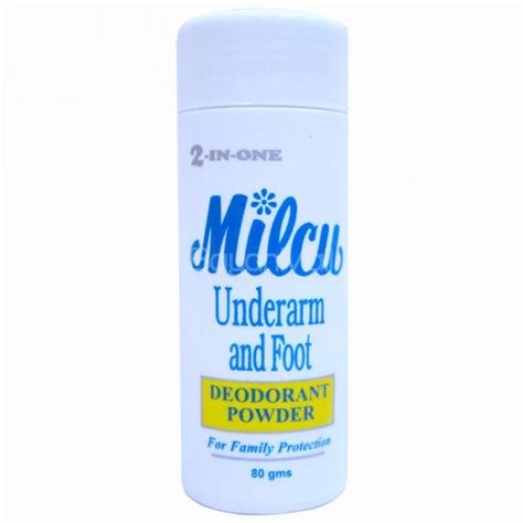 Milcu Underarm And Foot Deodorant Powder 80g