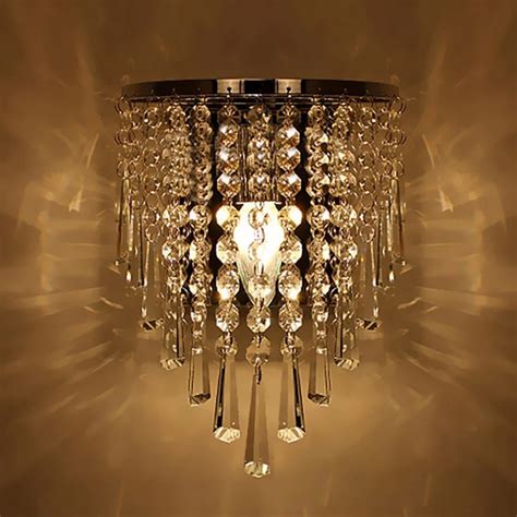 New Modern Fashion Wall Lamps Crystal Wall Light Bed Lighting Crystals