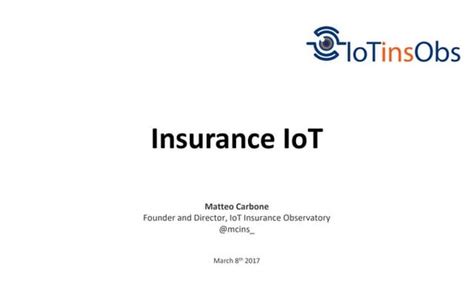 iot insurance observatory 2021 edition