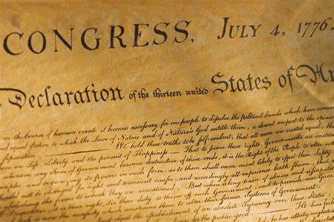 Us Declaration Of Independence Full Text What Americas Founding