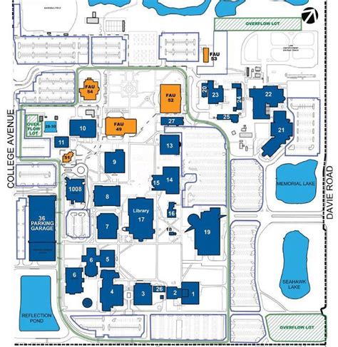 Bc South Campus Map