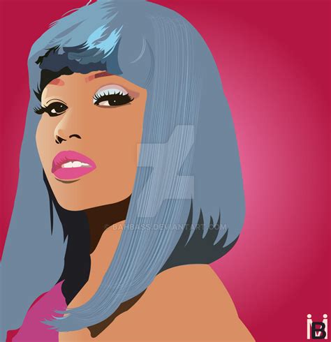 Nicki Minaj Vector By Bahbass On Deviantart