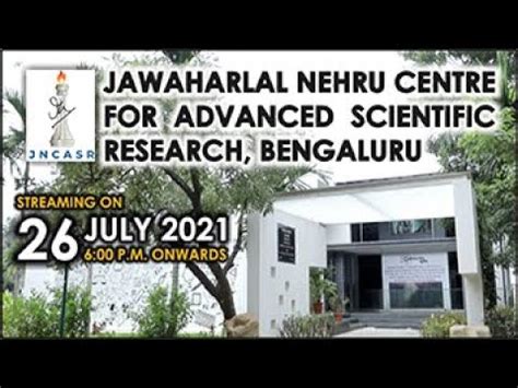 Jawaharlal Nehru Centre For Advanced Scientific Research Youtube