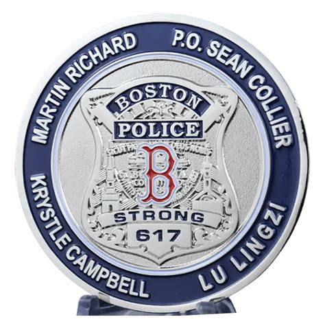 Boston Police Challenge Coin No Minimum Save 30