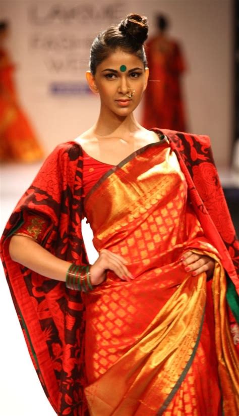 Gaurang Shah Sarees At Lakme Fashion Week Original Pin By Webjournal Indian Wedding Fashion