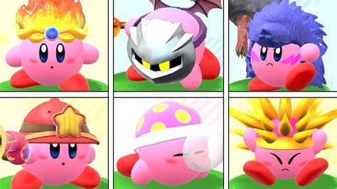 Kirby And The Forgotten Land All Copy Abilities And Evolutions Kirby