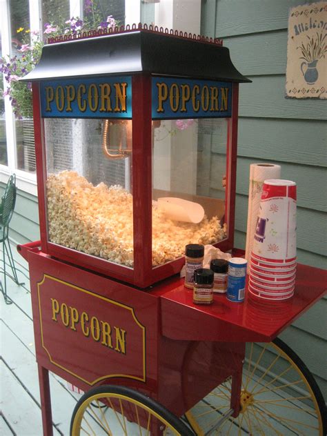 Popcorn Cart Home Cinema Room At Home Movie Theater Theatre Popcorn