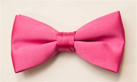 Hot Pink Bow Tie Classic Tuxedos And Suits