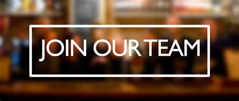 Join Our Team The Two Brewers
