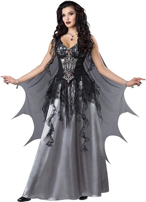 Incharacter Dark Vampire Countess Costume For Women