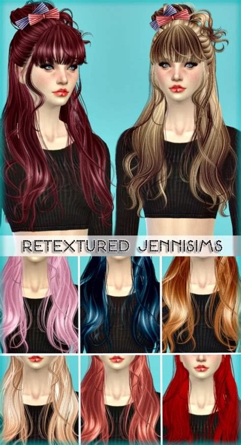 Jenni Sims Newsea Rainbow Gate And Samantha Hair Retextured Sims