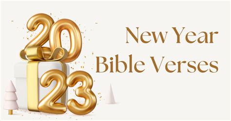 New Year Bible Verses For 2023 Faithpot