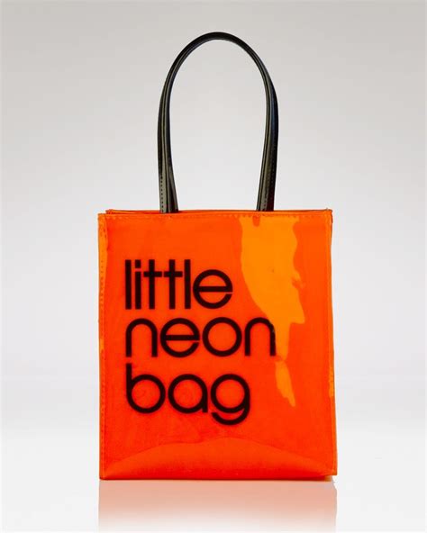Bloomingdales Tote Little Neon Bag 100 Exclusive Handbags