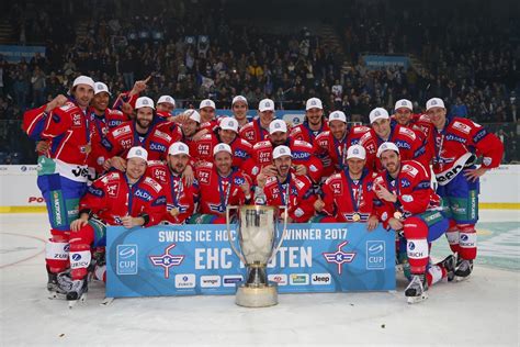 Swiss Ice Hockey Cup Die 116 Final Paarungen Stehen Fest
