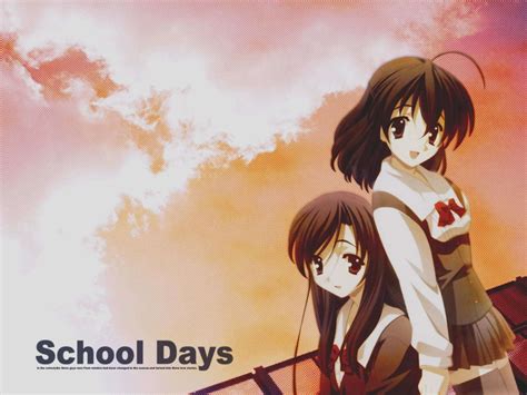 School Days School Days Wallpaper 8380335 Fanpop