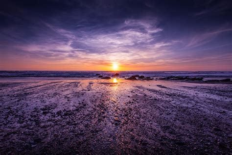 Free Beach Sunset Images