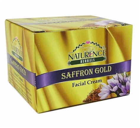 Naturence Herbal Saffron Gold Face Massage Cream 60g Beauty