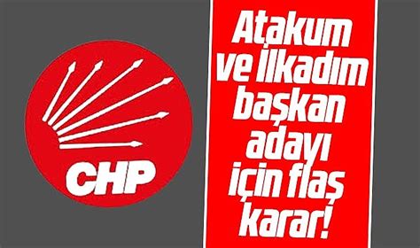 Samsun da CHP Atakum ve İlkadım Belediye Başkan adayı için PM den flaş