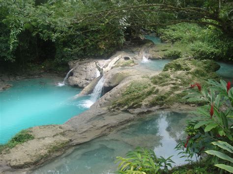 Dunns River Ocho Rios Jamaica Have This As The Background On My