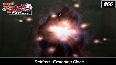 Deidara Ultimate Jutsu Exploding Clone Youtube