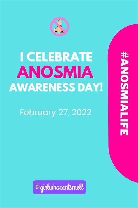 are you ready to celebrate anosmia awareness day anosmia awareness day is february 27th our