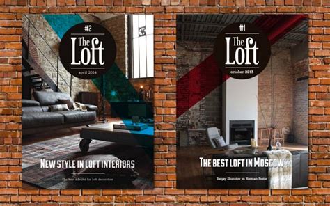 The Loft Magazine Layout By Igor Kosovsky Via Behance Layout