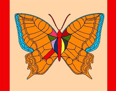 Dibujo De Mariposa 16 Pintado En Dibujos Net Dibujos De Mariposas