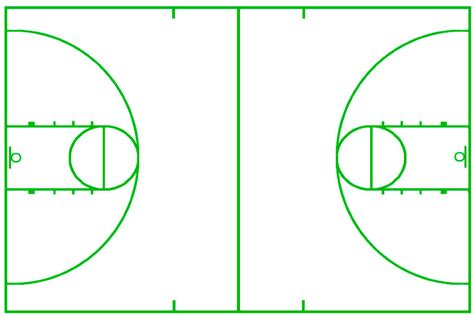 11 Free Printable Basketball Court Diagram Pdf Background Berita