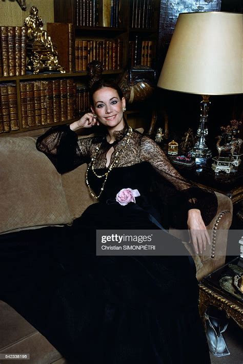 French Actress Claudine Auger At Chanel News Photo Getty Images