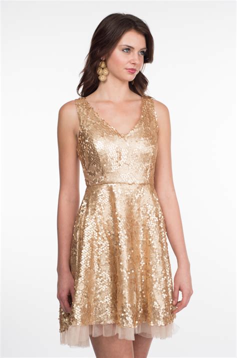 Gold Sequin Dress Picture Collection DressedUpGirl Com