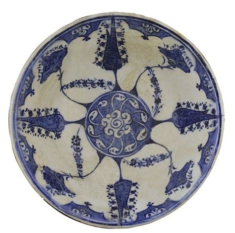Ceram C Plate Turkish Pottery Turkish Art Blue And White